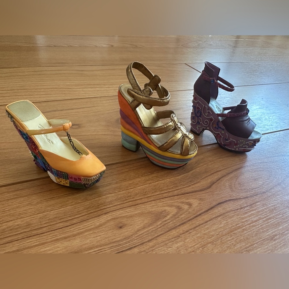 Vintage Just The Right Shoe Collection: Festive